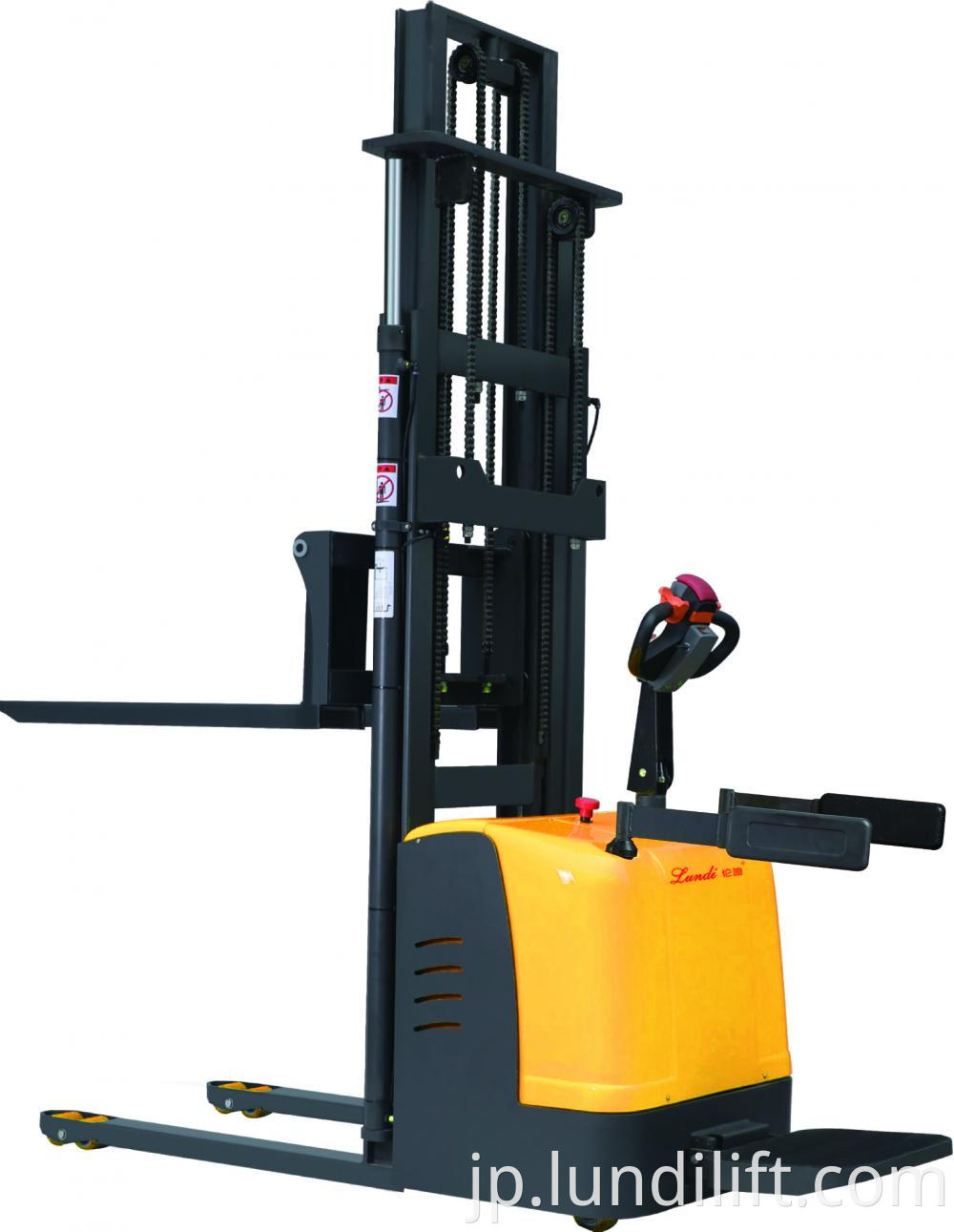 High Lift Electric Stacker Lundi Cdd H 1 5t4 5m 3300lbs 002